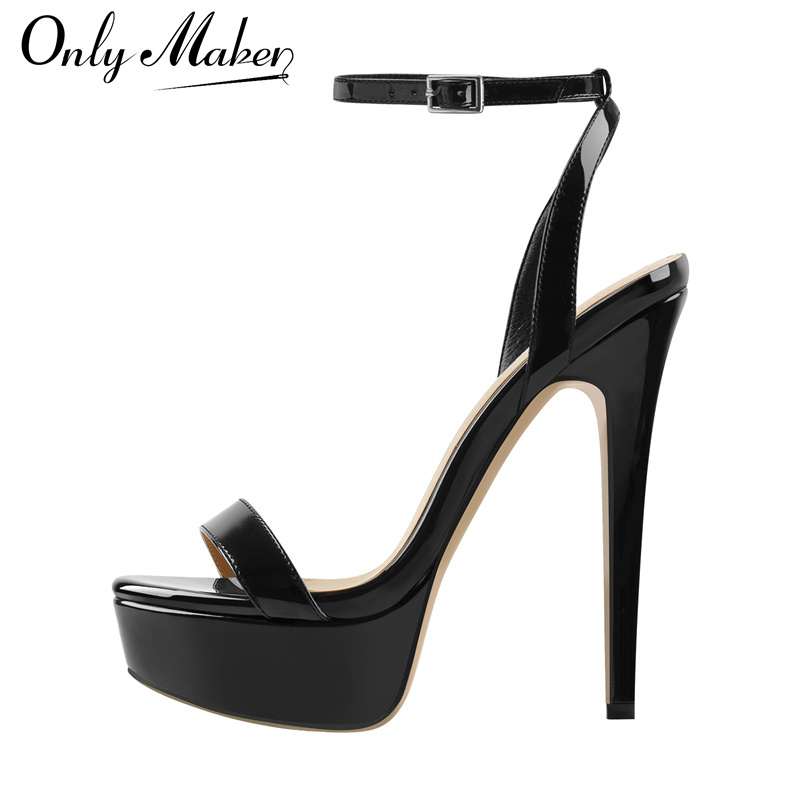 Wedding Shop - Onlymaker Frauen Plattform Stiletto High Heels