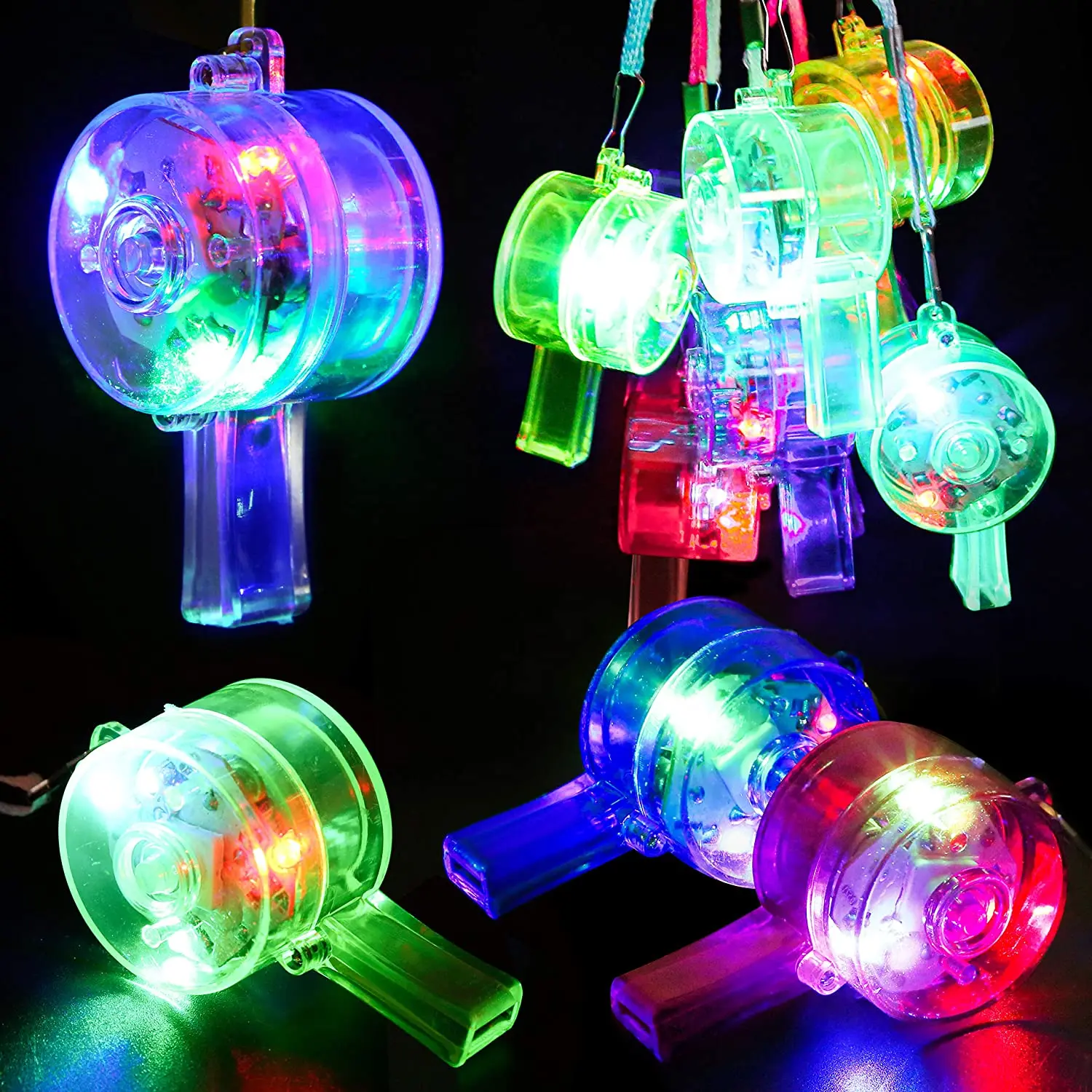 Wedding Supply In Bulk - LED-Leuchtflöten, Leuchtende Pfeifen, Partyartikel, Spielzeugflöten, Partygeschenke,