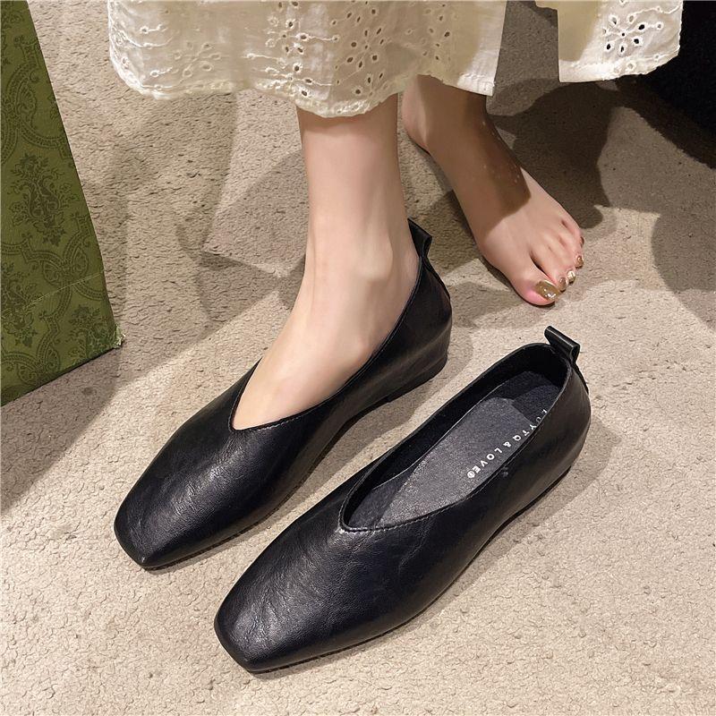 Wedding Shop - Modische Damenschuhe Echtleder-Loafer Luxuriöse Silberne Absätze