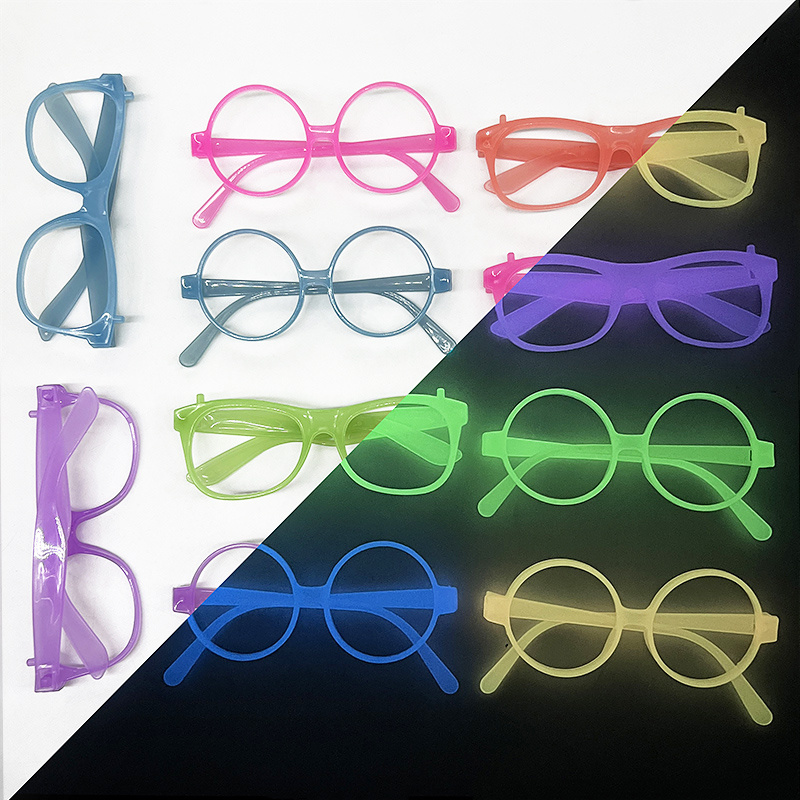 Wedding Supply In Bulk - 1 Paar im Dunkeln leuchtende Neonbrillen