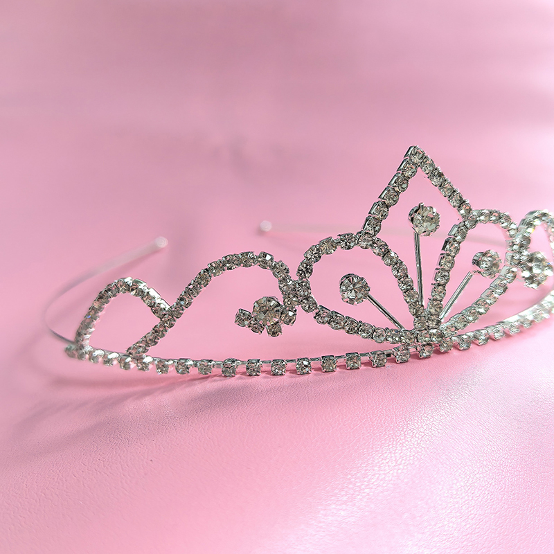 Silberfarbene Strass-Brautkron – Wedding Shop Bewertung und Preis