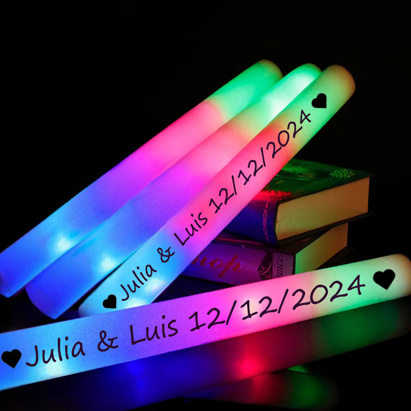 30 Stück LED-Leuchtstäbe, bunt – Wedding Supply In Bulk Bewertung und Preis