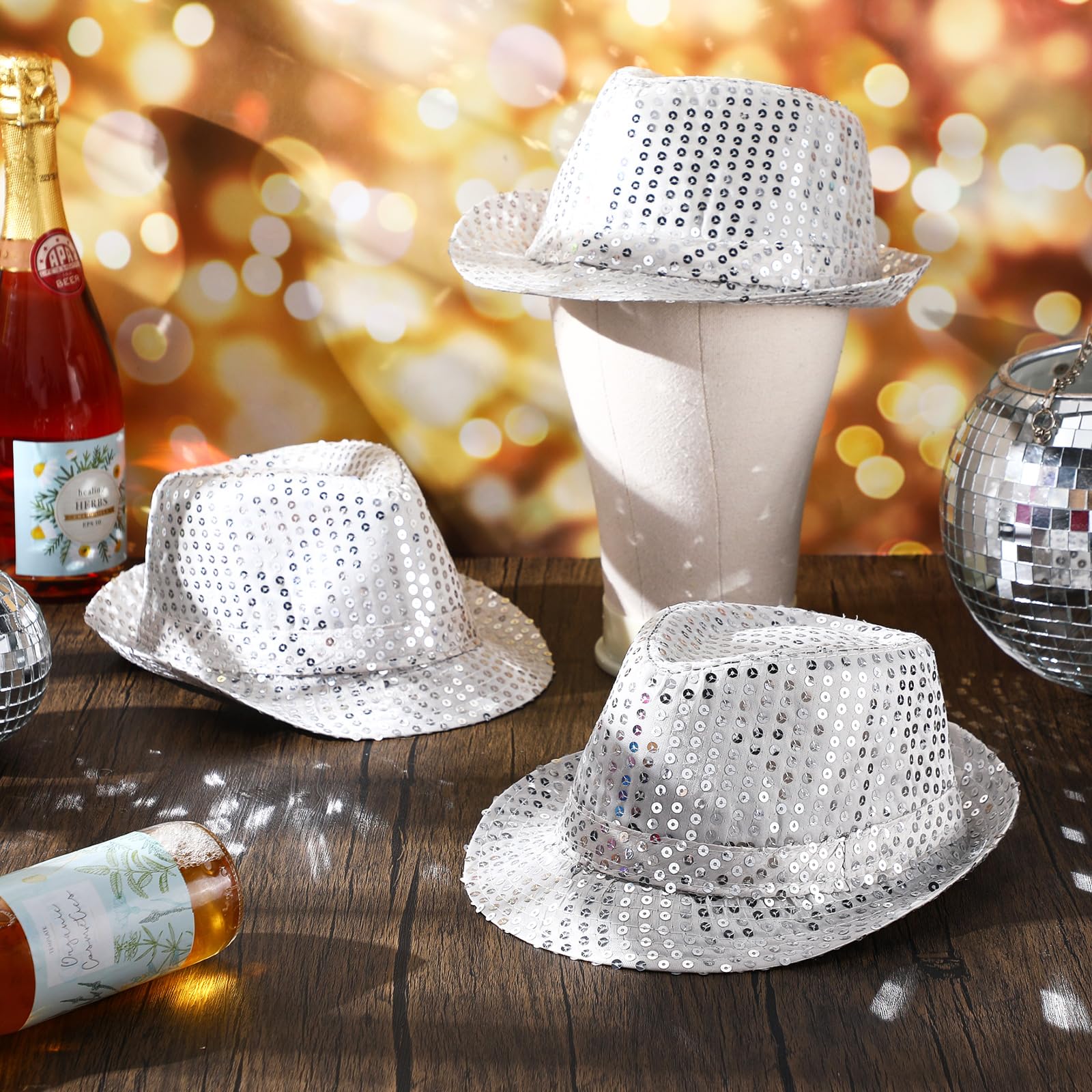 12–36 Stück Paillettenhüte, gl – Wedding Supply In Bulk Bewertung und Preis